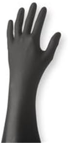 Best Nighthawk 7700PFT Black Nitrile glove bx/50 gloves Extra Large