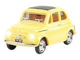 Pawas Fiat 500 Klick-Carmouse mit Kabel gelb