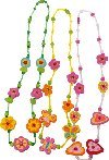 Wooden Necklace (1 Supplied, assorted designs) [Toy]