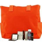 LANCOME by Lancome Travel Set ( Cool ): Lipstick+ E/s Palette+ Mascara Base+ Definicils+ Crm+ Serum+ 2xbag--6pcs+2bag