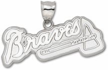 Sterling Silver ATLANTA "BRAVES" W/T HAWK GIANT