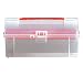 Tupperware Modular Mates #2 Oval Passion Red