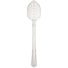 Carlisle 442107 Clear 13-Inch Perforated Serving Spoon (Case of 12)