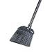 Rubbermaid Commercial Lobby Pro Broom,  Polyethylene Bristles, 28 Inch Metal Handle, Black/Yellow (637400BLA)
