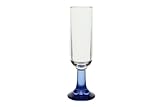 Strahl Da Vinci Pacific Blue Champagne Flutes, Set of Six