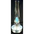 ALADDIN LAMPS Aluminum Kerosene Shelf Lamp
