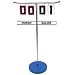 Replacement #'s for Pedestal Scorer (Red) - Set of 4