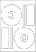 Electronics : Projet Standard Offset CD Labels (50 Labels)