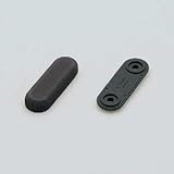 SDS ガラス扉用 フェイスプレート & スペーサー 【LAMP】 スガツネ SDS-50G-BL 仕上色: 焼付塗装 ブラック ソフトダウン ステー