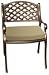 Outdoor Living : DC AMERICA Dining Chair With Mesh Design
