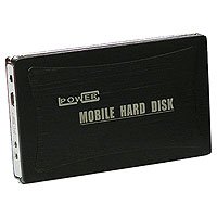 LC Power EH-25BR Festplatten Geh&auml;use USB 2.0 f&uuml;r 6,4 cm (2,5 Zoll) IDE schwarz