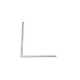 創建　ビニールボード用コーナー　後付け　L型コーナー25穴あき＋テープ付　3ｍ（商品コード：01226）