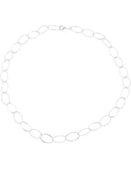Sterling Silver Oval Link Fashion 36 by US Gems