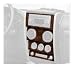 Bestop 81701-31 TrailMax Wood Grain Dash Overlay Kit with Manual Windows