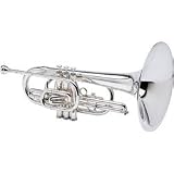Blessing M100 Marching F Mellophone in Silver