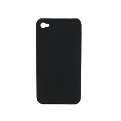 Frosted Back Case Cover Skin for iPhone 4G (Black)
