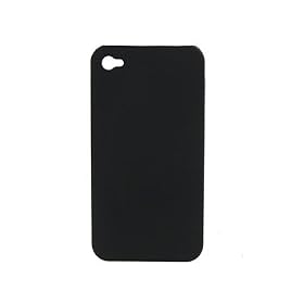 Frosted Back Case Cover Skin for iPhone 4G (Black)