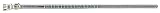 Pet Supply Imports - Silver Pixie 5/16 Vinyl Collar with one row of contrasting stones Size 14
