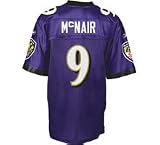 Baltimore Ravens Steve McNair #9 NFL Youth Replica Jersey by Reebok
