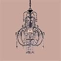 Minka Lavery Lights 3123-489 Mini 1LT Chandelier - Taylor Bronze Mini Chandeliers Indoor Lighting