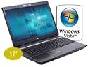 Acer Aspire AS7530-724G32Bn Notebook Laptop - AMD Turion X2 Dual Core RM-75 2.2Ghz, 17.3" WXGA 1440x900 Crystalbrite TFT LCD, 4GB RAM, , 320GB HDD, nVidia GeForce 9300M Dedicated Graphics 256mb, BluRay / DVD ReWriter Optical Drive, 6 Cell Battery, HDMI Connector