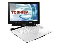 Toshiba Portege R400-106 - Core Duo U2500 / 1.2 GHz ULV - Centrino Duo - RAM 2 GB - HDD 80 GB - GMA 950 - cellular modem ( HSDPA ) - Gigabit Ethernet - WLAN : 802.11a/b/g, Bluetooth 2.0 EDR - TPM - fingerprint reader - Vista Ultimate - 12.1" Widescreen TFT 1280 x 800 ( WXGA )