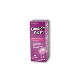 Natra-Bio Homeopathics Candida Yeast Relief