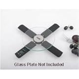 Newline Portable Folding Design Space Saver Kitchen Scale, Black