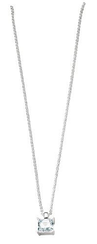 Esprit Damenkette SQUARE LIGHT wei&szlig; 925 Sterlingsilber 40 cm ESNL-90668.A.40 Preisvergleich
