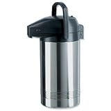 Emsa President Pump Pot Vacuum Jug Stainless Steel Interior 3.8L Ref 507150