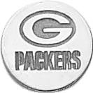 Sterling Silver Nfl Green Bay Packers Logo Tie Tac