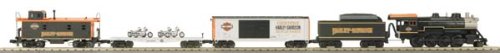 Harley-Davidson 2-8-0 Steam R-T-R Train Set w/Proto 