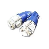 4x 194 168 5-smd Blue High Power LED Car Lights Bulb By Comfort Wheels by Comfort Wheels