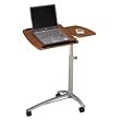 Tiffany Office Furniture : Adjustable Laptop Caddy, 29-1/2"x15"x27"-38", Cherry -:- Sold as 1 EA