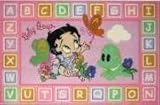 LA Rugs Betty Boop Alphabet Betty 19x29