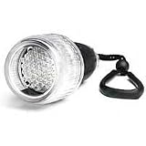 Fantasea 44 LED Flashlight with Emergency Flasher, Clear Body, Depth Rated to 40 meters / 130 feet.