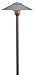 Kichler Lighting 15310AZT Dome Path Light 1-Light 12-Volt Path & Spread Light, Textured Architectural Bronze
