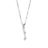 14k White Gold Diamond Pendant (I-J, 1 ct. tw.)