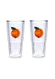 Tervis Tumblers - Fruit - Peach - 24 oz Big T - set of 2 - B000Z4KDJO