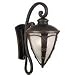 Kenroy Home - 70301CM: Ribbon And Reed Medium Wall Lantern - Caramel Malt Finish