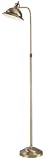 Antique Brass Adjustable Height Pharmacy Floor Lamp