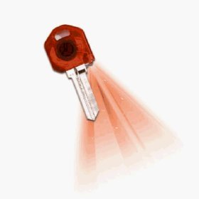 GIANT HQ LLC Sc1 Red Key/Flashlight (Pack Of 10) Sc1red Key Blank Lighted