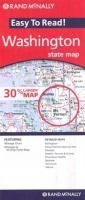 Rand McNally Easy to Read Washington State Map
