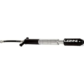 Lezyne Air Drive S mini pump Black Polished Silver 90psi,PU4208