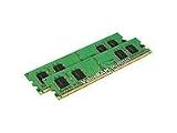 Kingston ValueRAM - Memory - 8 GB ( 2 x 4 GB ) - DIMM 240-pin - DDR2 - 400 MHz / PC2-3200 - CL3 - 1.8 V - registered - ECC