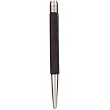 Starrett 264E Center Punch With Square Shank, 4-1/4" Length, 5/32" Tapered Point Diameter, 3/8" Square Thickness