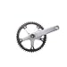 SRAM GXP 170mm 48T Black Omnium Track Crankset w/BB SRAM GXP 170mm 48T Black Omnium Track Crankset w/BB