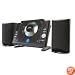 Coby CX-CD377 Micro CD Stereo System with AM/FM Tuner with Digital Display and Line-in Input (Black)