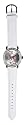 Barbie Mädchen-Armbanduhr Analog Formgehäuse Silber 25102IL