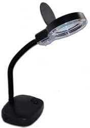 Zephr Small Magnifier Lamp White
